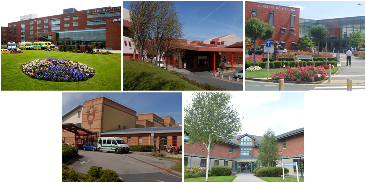 Montage of our hospitals